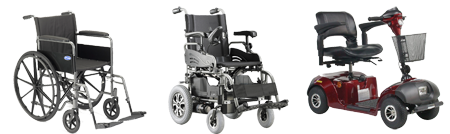 Rent mobility equipment